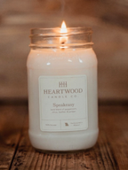Speakeasy | Mason Jar Soy Wax Candle | Clean Burning