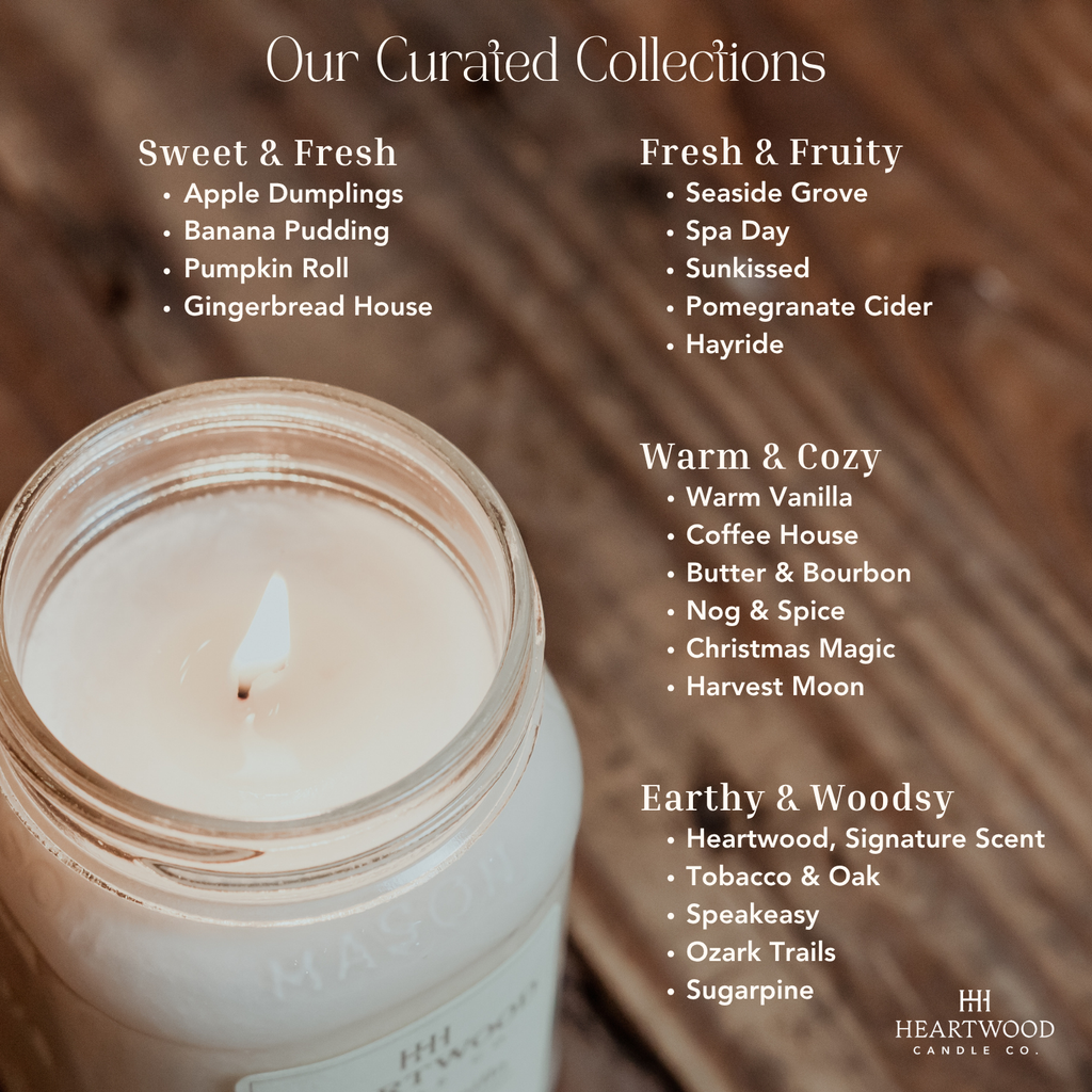 Sunkissed | 16oz Mason Jar Soy Wax Candle | Clean Burning