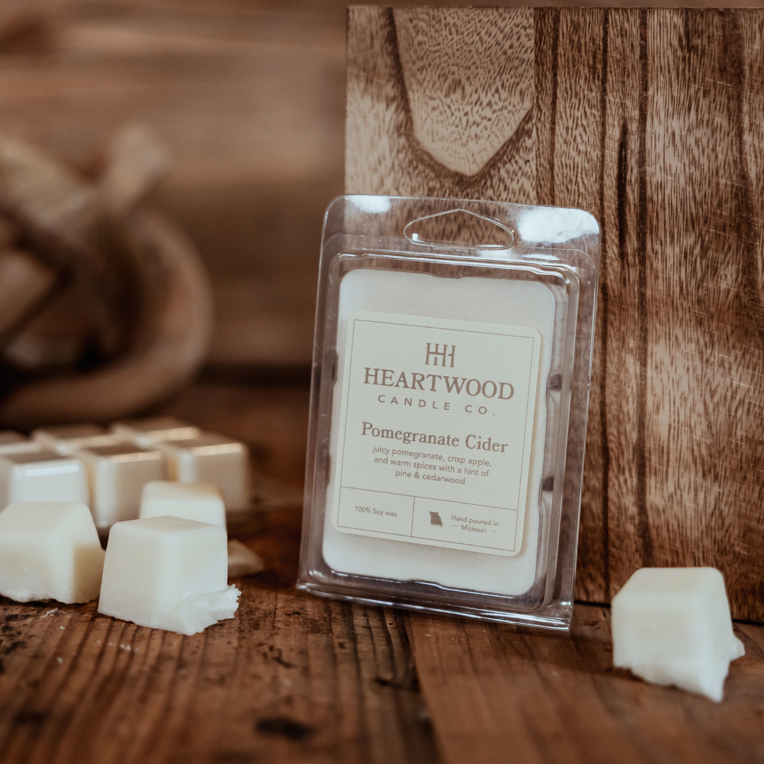 Pomegranate Cider | Hand-Poured Soy Wax Melt