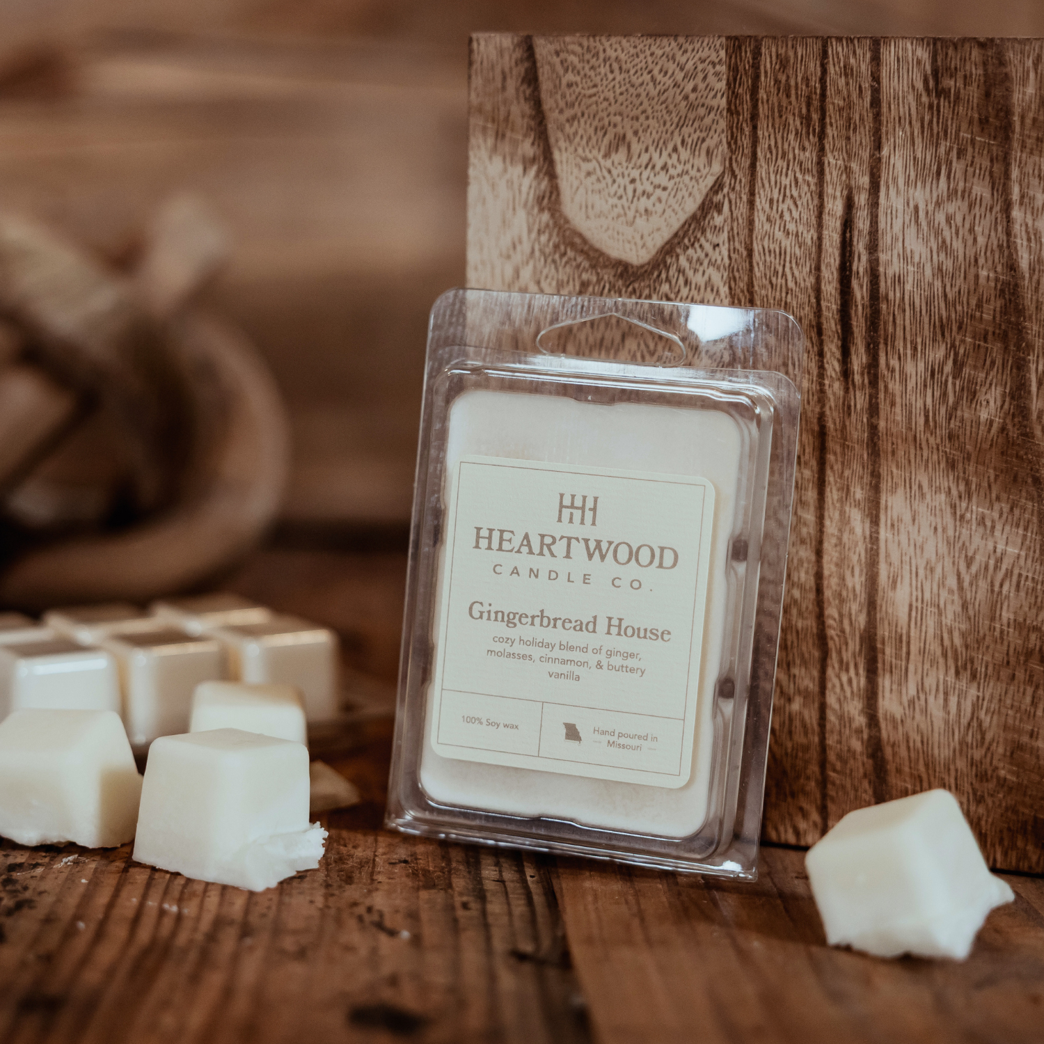 Gingerbread House | Hand-Poured Soy Wax Melt
