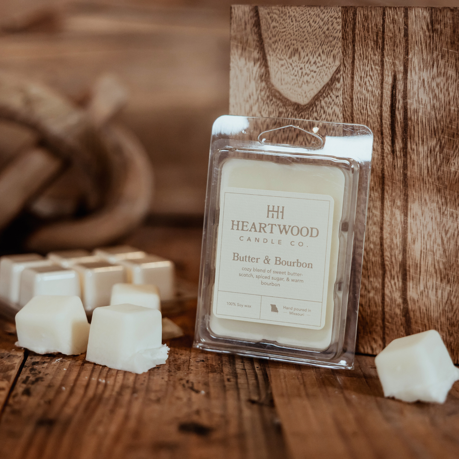 Butter & Bourbon | Hand-Poured Soy Wax Melt
