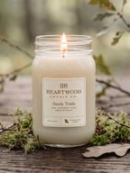 Ozark Trails | Mason Jar Soy Wax Candle | Clean Burning