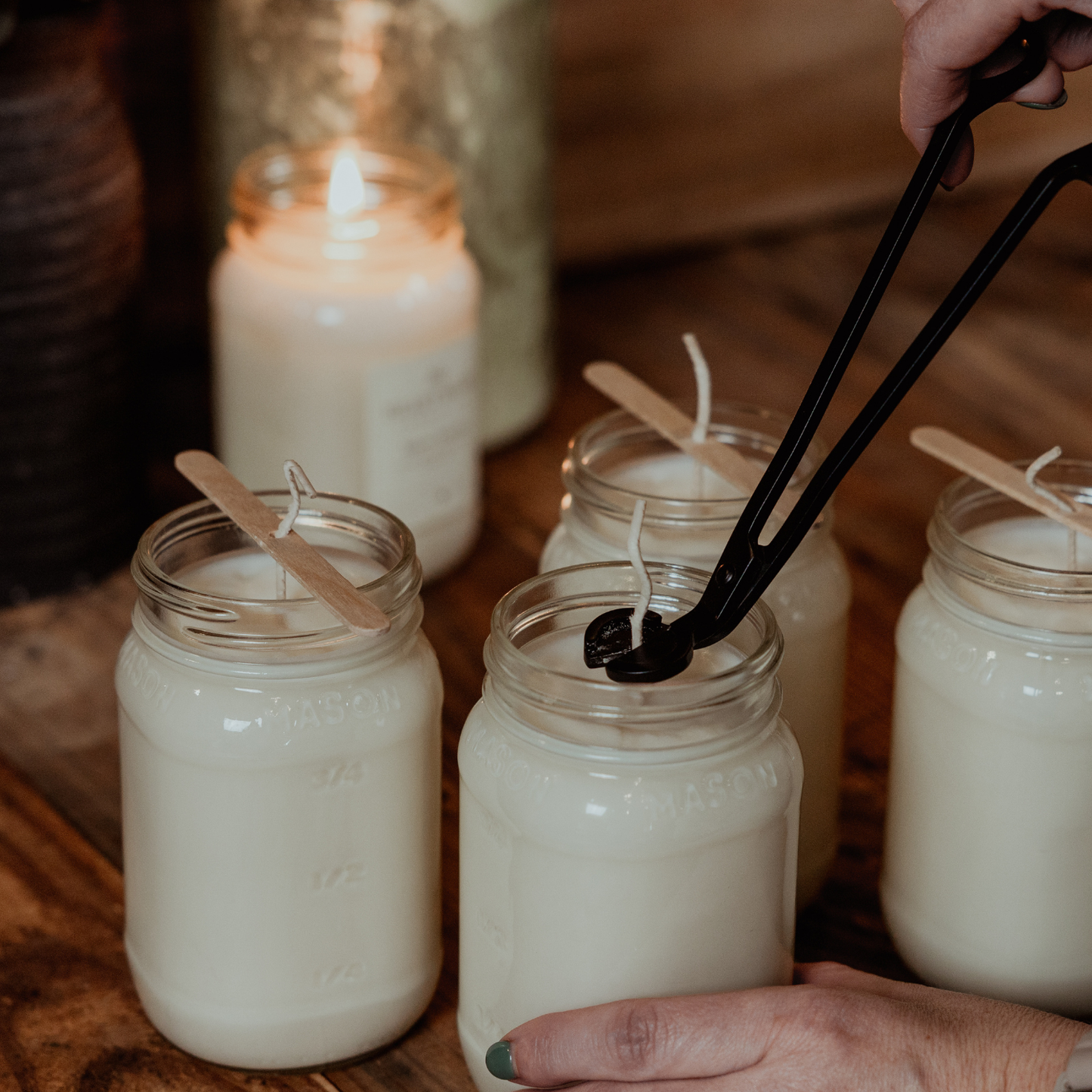 Endless Summer Bundle of 3 | 16oz Mason Jar Soy Wax Candles