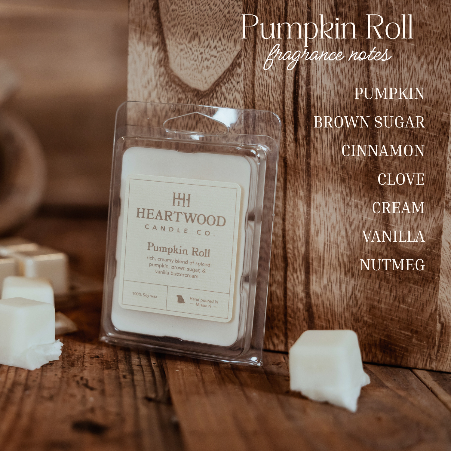 Pumpkin Roll | Hand-Poured Soy Wax Melt