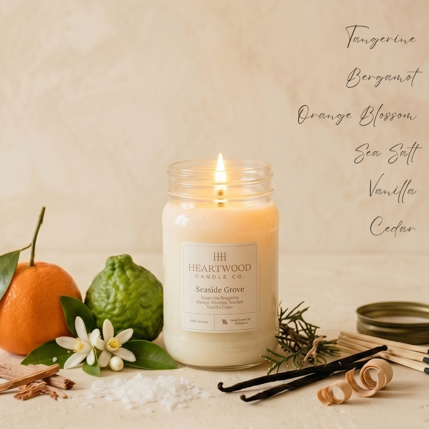 Endless Summer Bundle of 3 | 16oz Mason Jar Soy Wax Candles