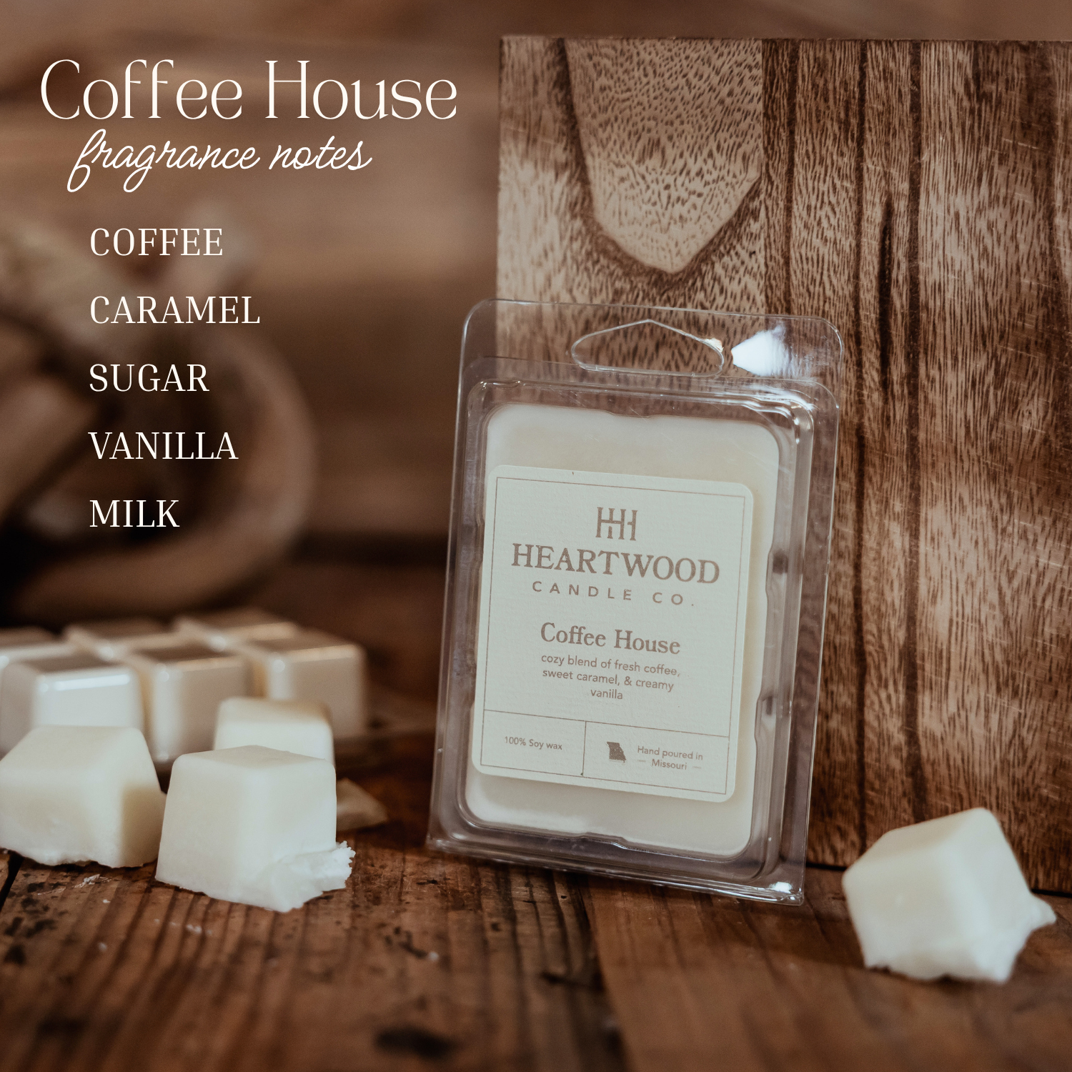 Coffee House | Hand-Poured Soy Wax Melt