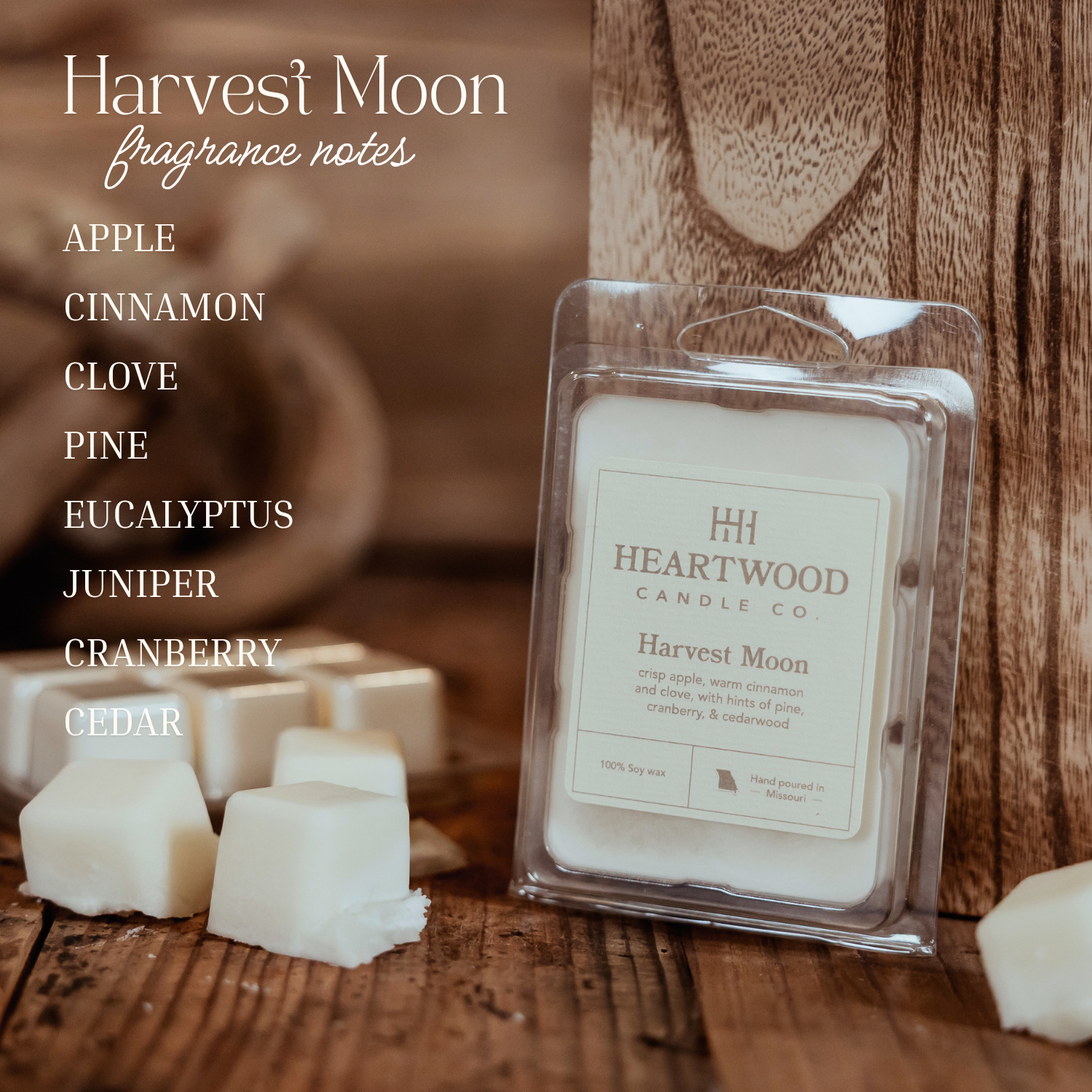 Harvest Moon | Hand-Poured Soy Wax Melt