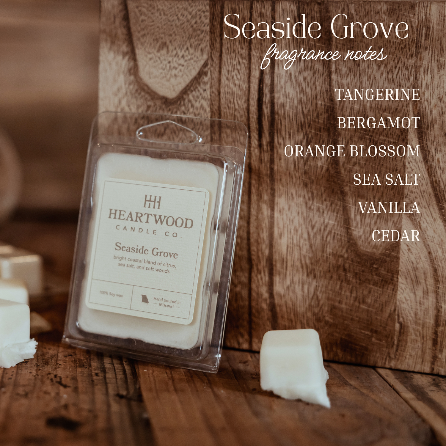 Seaside Grove | Hand-Poured Soy Wax Melt