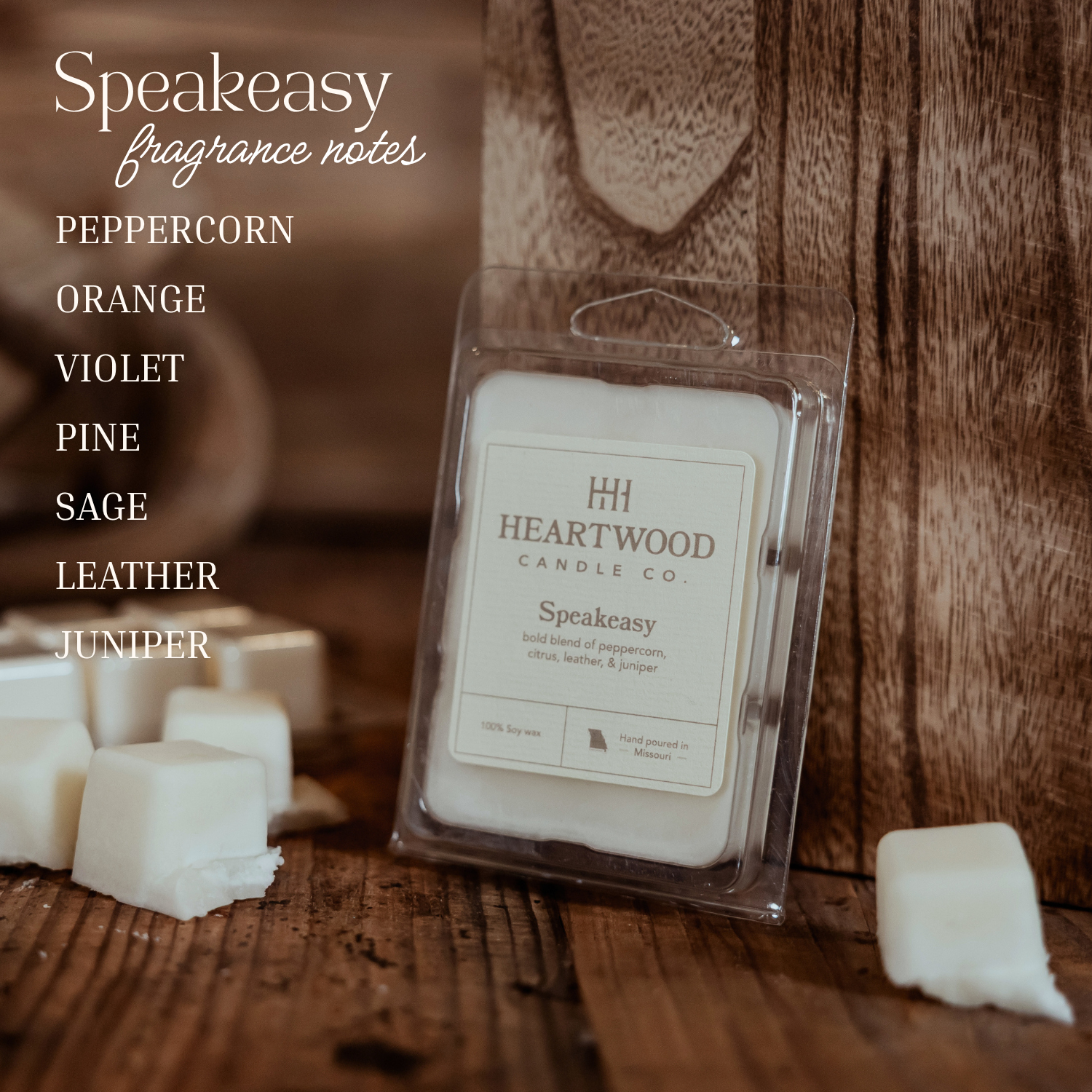Speakeasy | Hand-Poured Soy Wax Melt