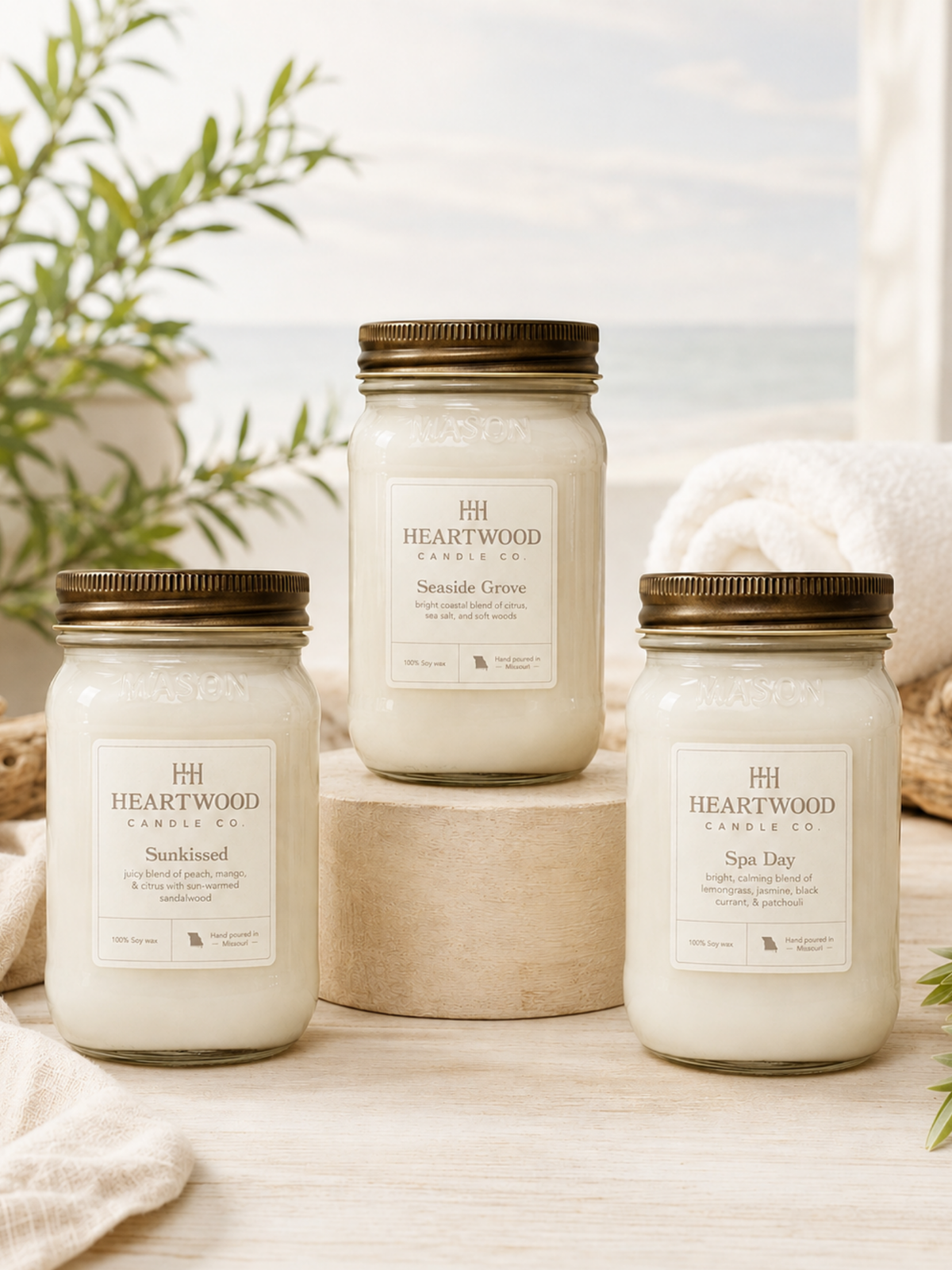 Endless Summer Bundle of 3 | Soy Wax Clean Burning