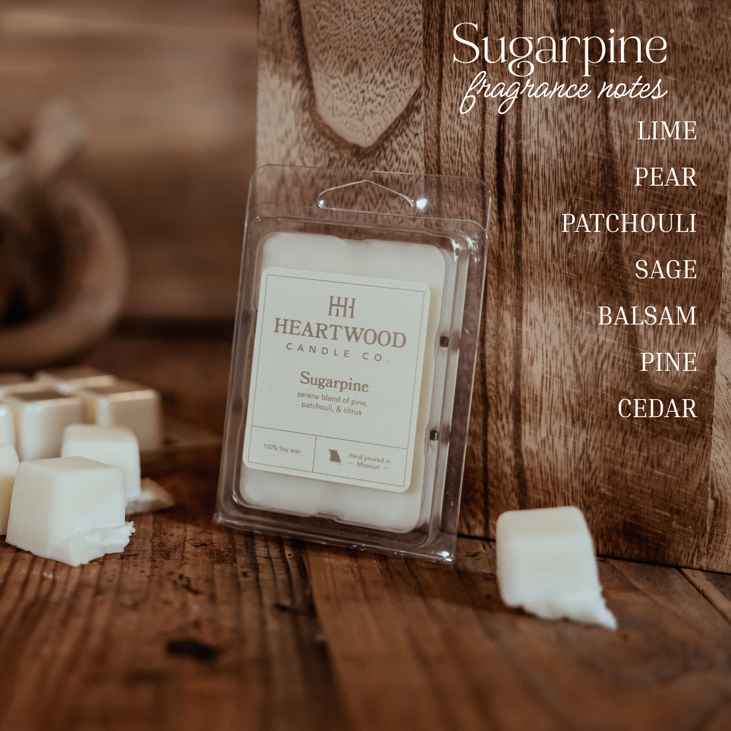 Sugarpine | Hand-Poured Soy Wax Melt