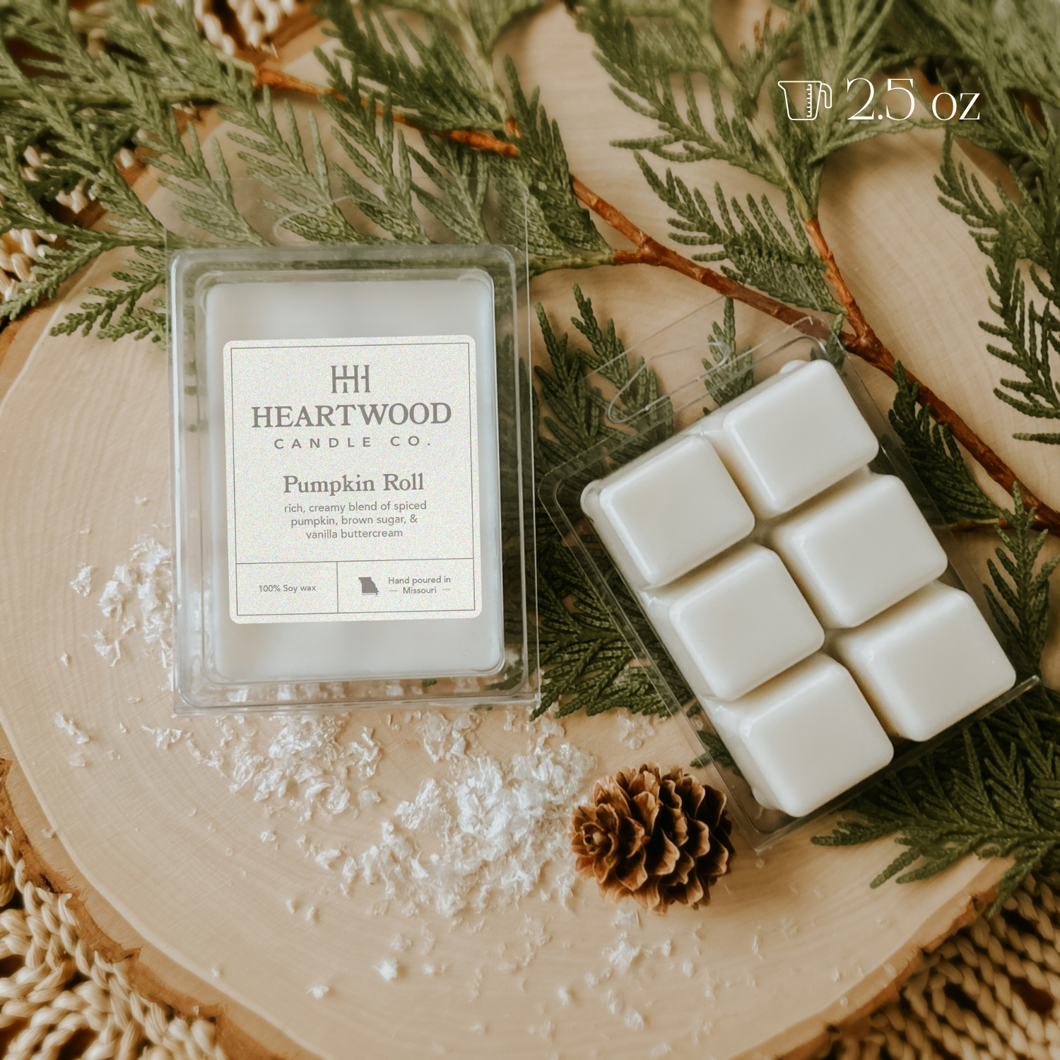 Pumpkin Roll | Hand-Poured Soy Wax Melt