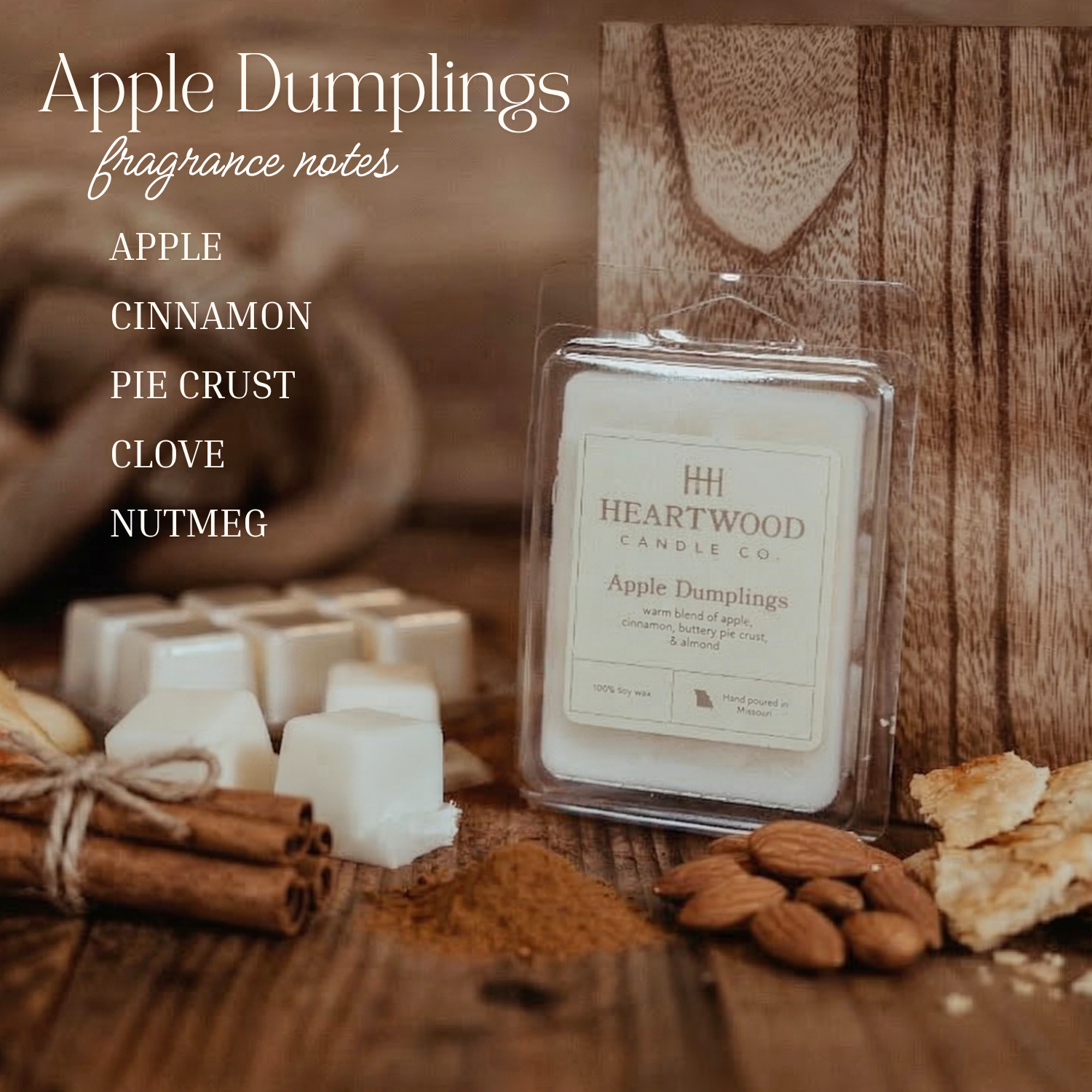 Apple Dumplings | Hand-Poured Soy Wax Melt