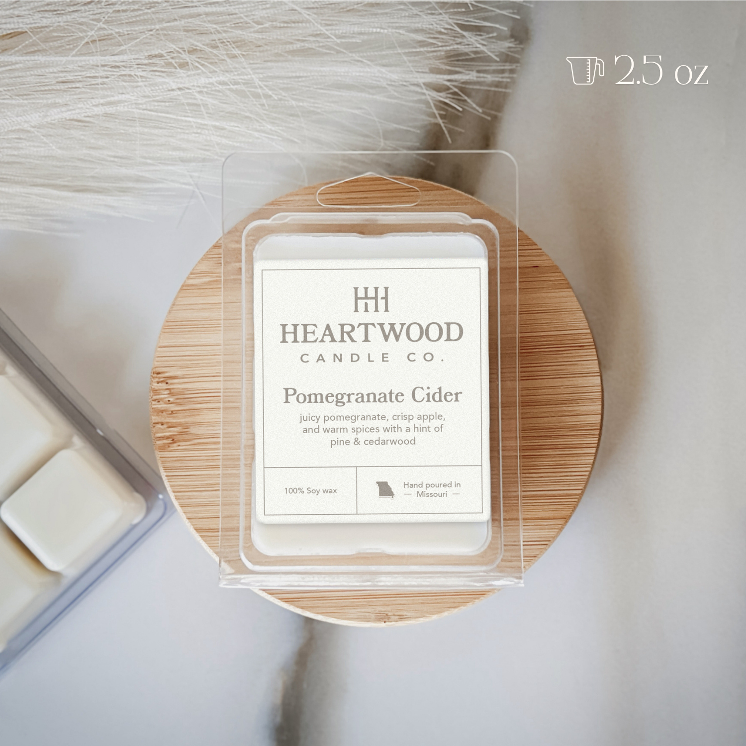 Pomegranate Cider | Hand-Poured Soy Wax Melt
