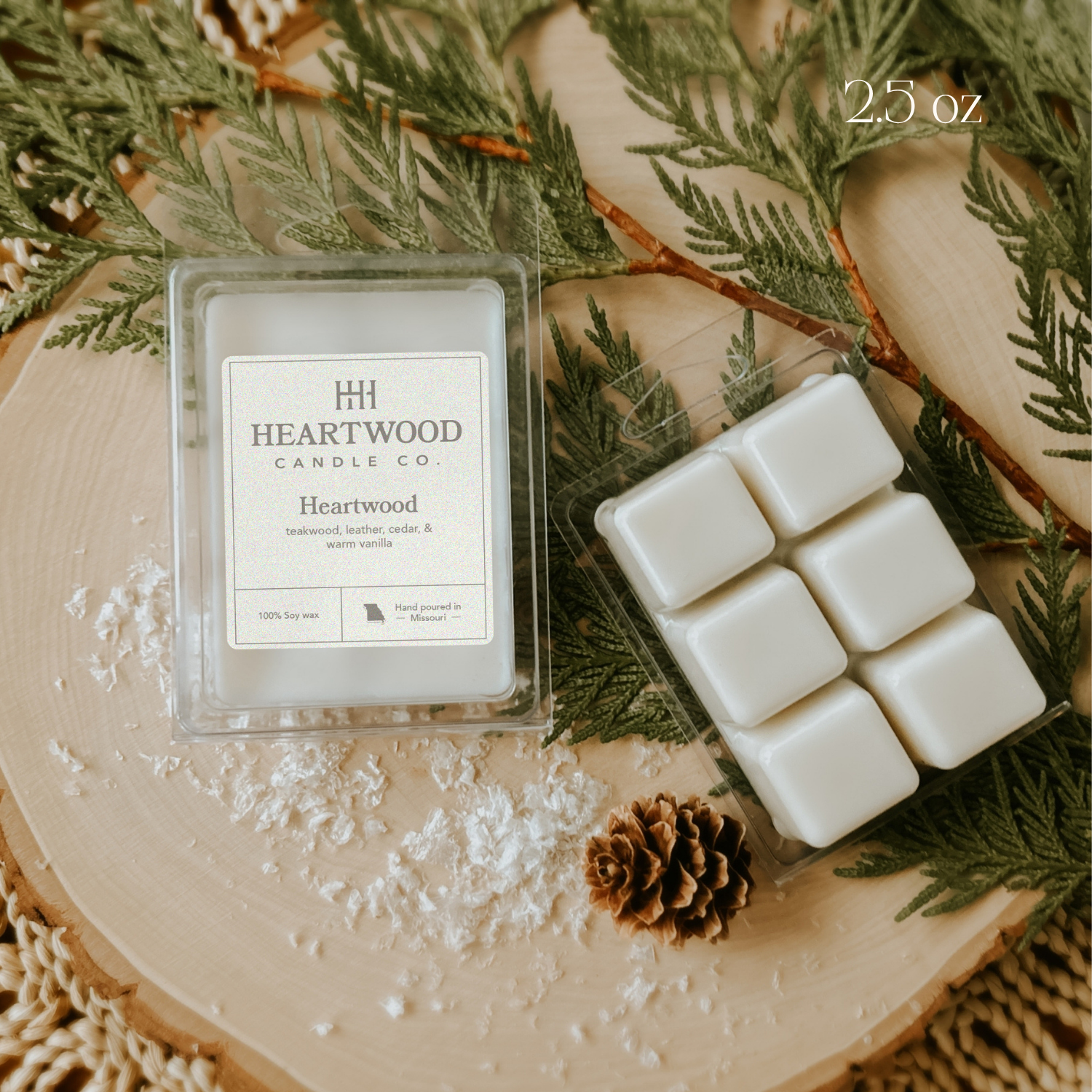 Heartwood | Hand-Poured Soy Wax Melt