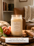 Sunkissed | Mason Jar Soy Wax Candle | Clean Burning