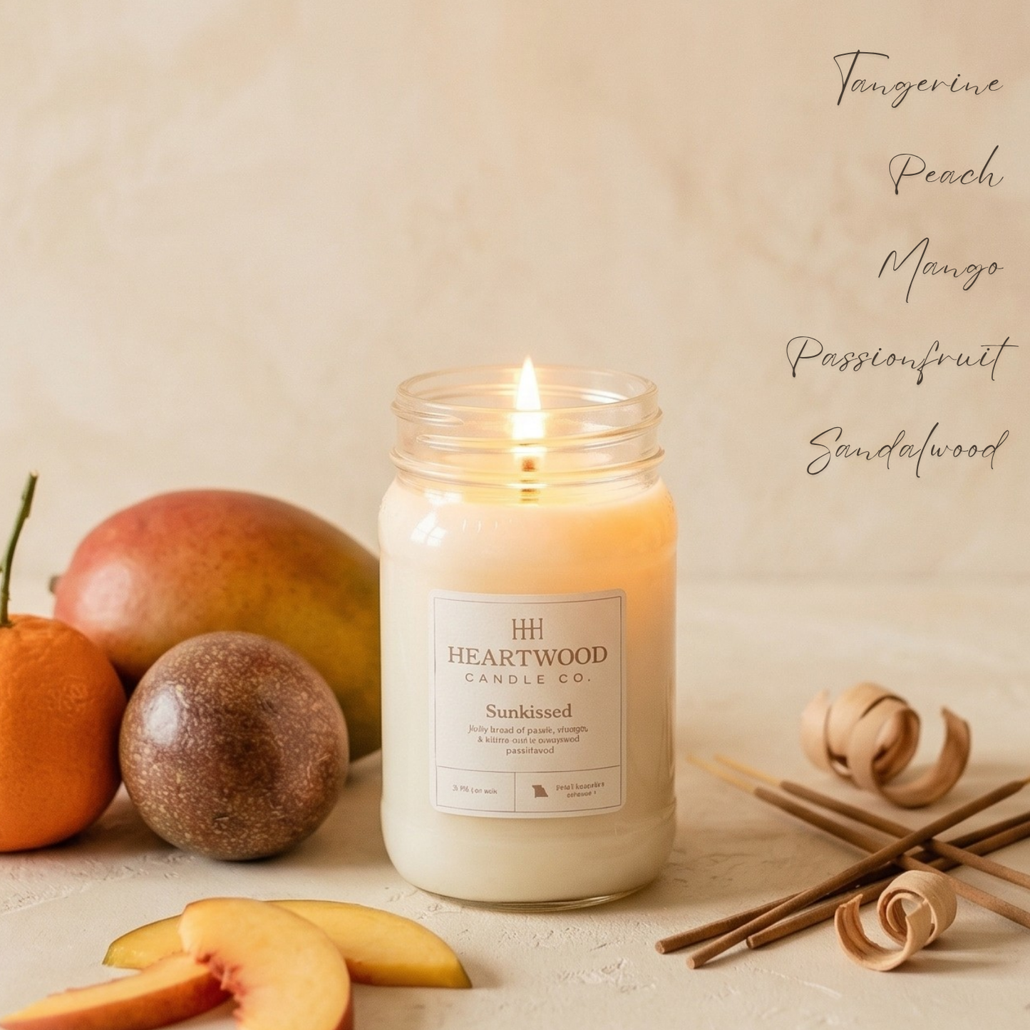 Endless Summer Bundle of 3 | 16oz Mason Jar Soy Wax Candles