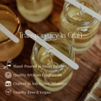 Harvest Moon | 16oz Mason Jar Soy Wax Candle | Clean Burning