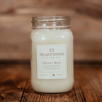 Harvest Moon | 16oz Mason Jar Soy Wax Candle | Clean Burning