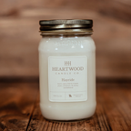 Hayride| 16oz Mason Jar Soy Wax Candle | Clean Burning