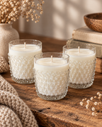 Studded Juice Glass Candle |  Heirloom Collection