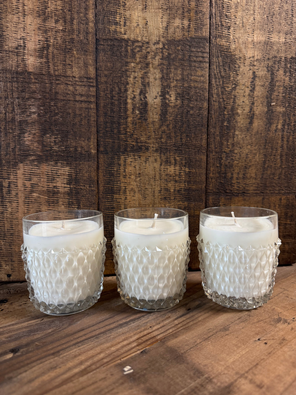 Studded Juice Glass Candle |  Heirloom Collection