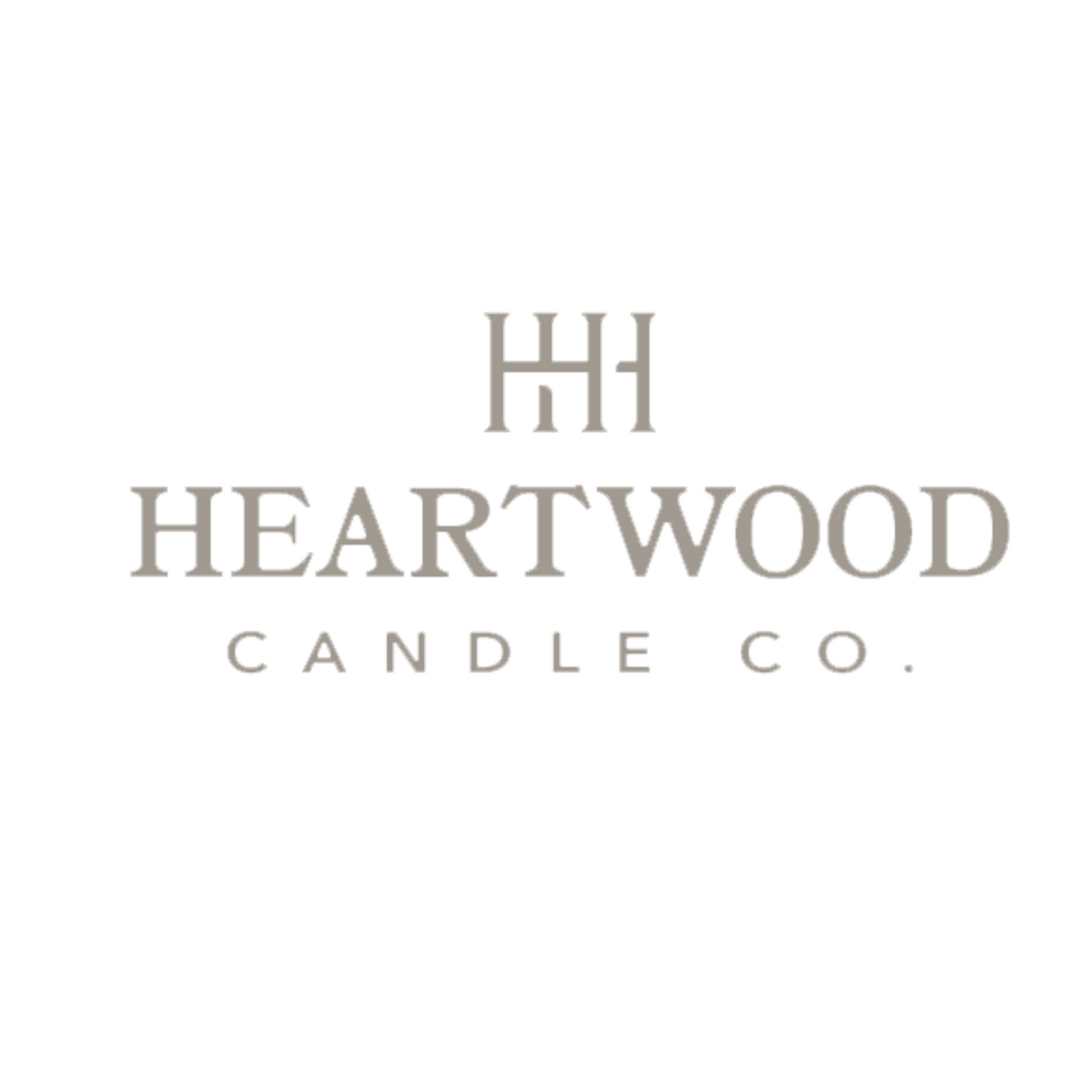 Heartwood House handcrafted candles logo